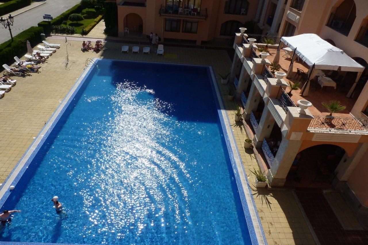 Aparthotel Palazzo 阳光海滩 外观 照片