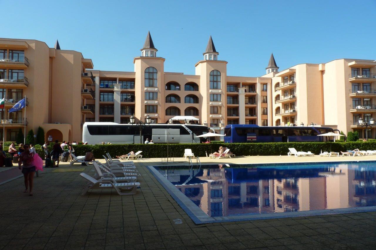 Aparthotel Palazzo 阳光海滩 外观 照片