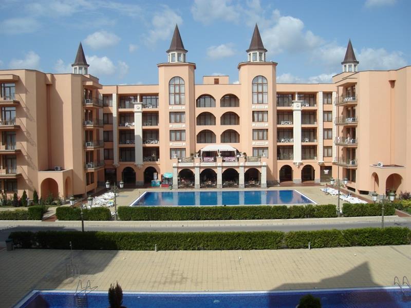 Aparthotel Palazzo 阳光海滩 外观 照片
